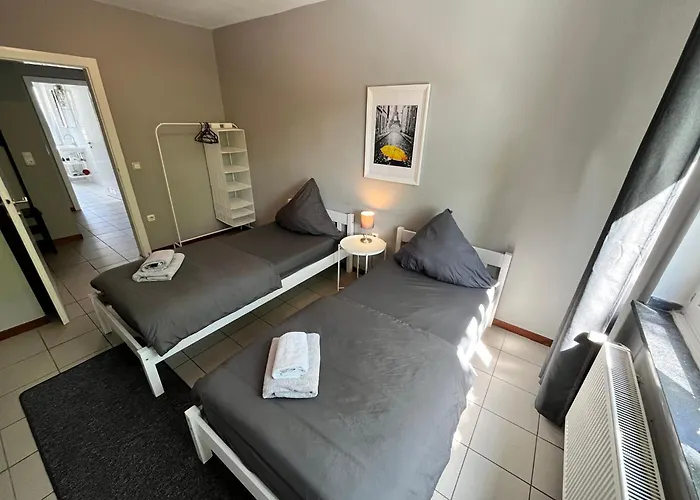 Apartman 10e 90qm Wi-fi Free Parking Calm Back House Dortmund