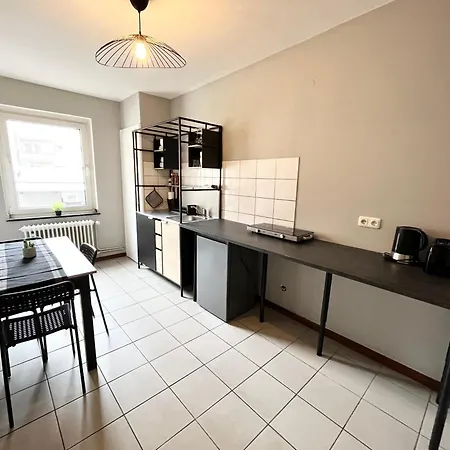 10e 90qm Wi-fi Free Parking Calm Back House Dortmund