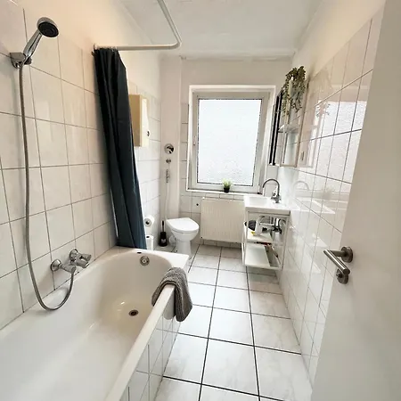 10e 90qm Wi-fi Free Parking Calm Back House * Dortmund