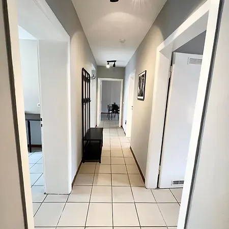Apartament 10e 90qm Wi-fi Free Parking Calm Back House Dortmund