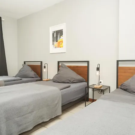 Apartament 10e 90qm Wi-fi Free Parking Calm Back House Dortmund