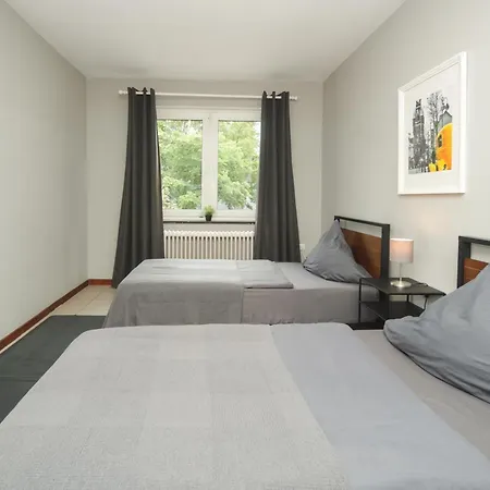 10e 90qm Wi-fi Free Parking Calm Back House Dortmund