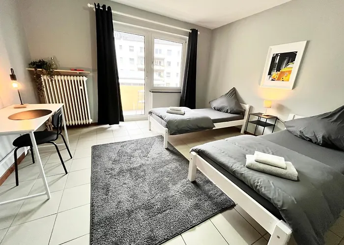 公寓 10e 90qm Wi-fi Free Parking Calm Back House