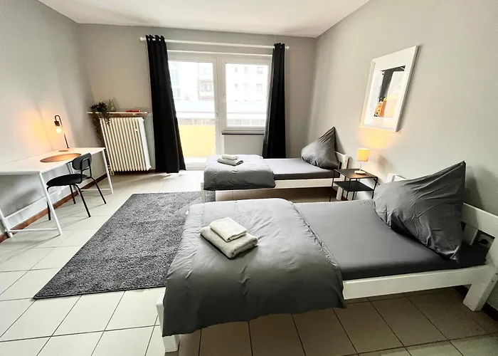 10e 90qm Wi-fi Free Parking Calm Back House * 多特蒙德