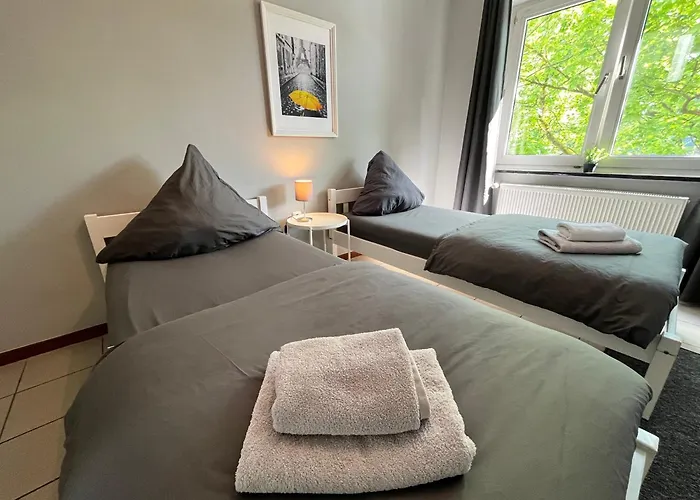 10e 90qm Wi-fi Free Parking Calm Back House * 多特蒙德